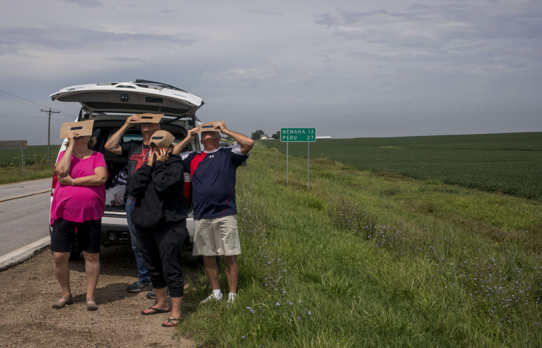 Falls City Solar Eclipse